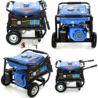 AGREGAT PRĄDOTWÓRCZY 3000W 230V 7KM GENERATOR PRĄDU JEDNOFAZOWY BENZYNOWY