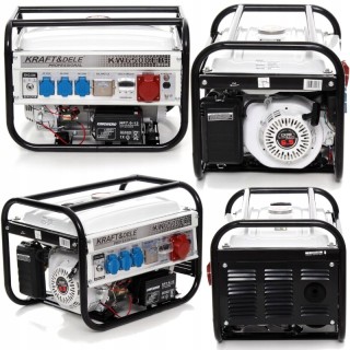 AGREGAT PRĄDOTWÓRCZY 2500W 3FAZOWY GENERATOR 6,5KM