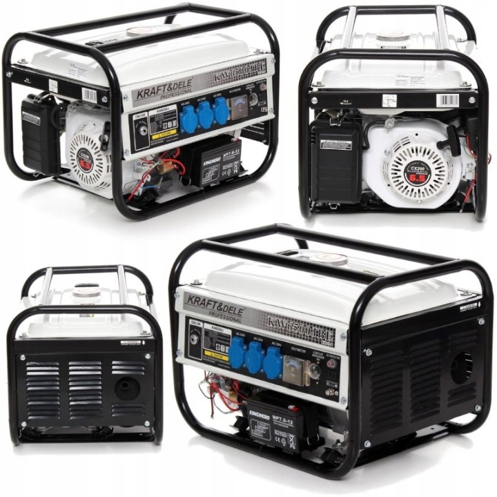 AGREGAT PRĄDOTWÓRCZY GENERATOR PRĄDU 2500W 4SUWOWY