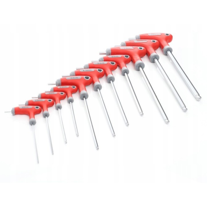 KLUCZE IMBUSOWE IMBUSY HEX 11 SZT 2.0 -10.0MM