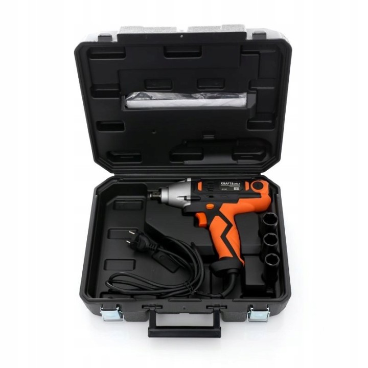 ELEKTRYCZNY KLUCZ UDAROWY 2100W 1/2" NASADKI