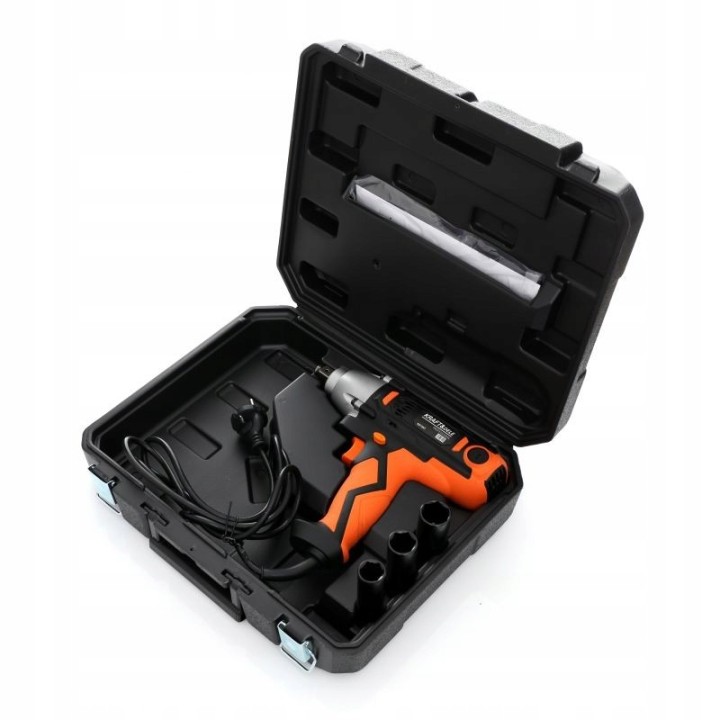 ELEKTRYCZNY KLUCZ UDAROWY 2100W 1/2" NASADKI