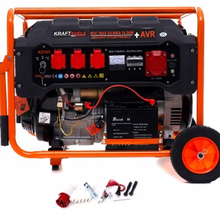 AGREGAT PRĄDOTWÓRCZY GENERATOR PRĄDU trójfazowy 5500W z rozruchem