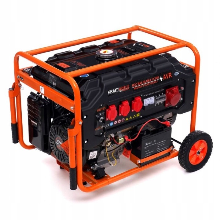 AGREGAT PRĄDOTWÓRCZY GENERATOR PRĄDU trójfazowy 5500W z rozruchem
