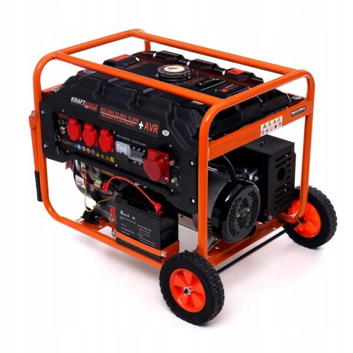 AGREGAT PRĄDOTWÓRCZY GENERATOR PRĄDU trójfazowy 5500W z rozruchem