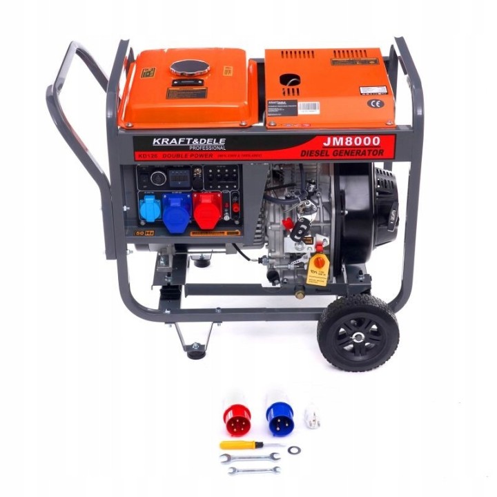 AGREGAT PRĄDOTWÓRCZY GENERATOR Diesel 8KW 3FAZOWY 400V