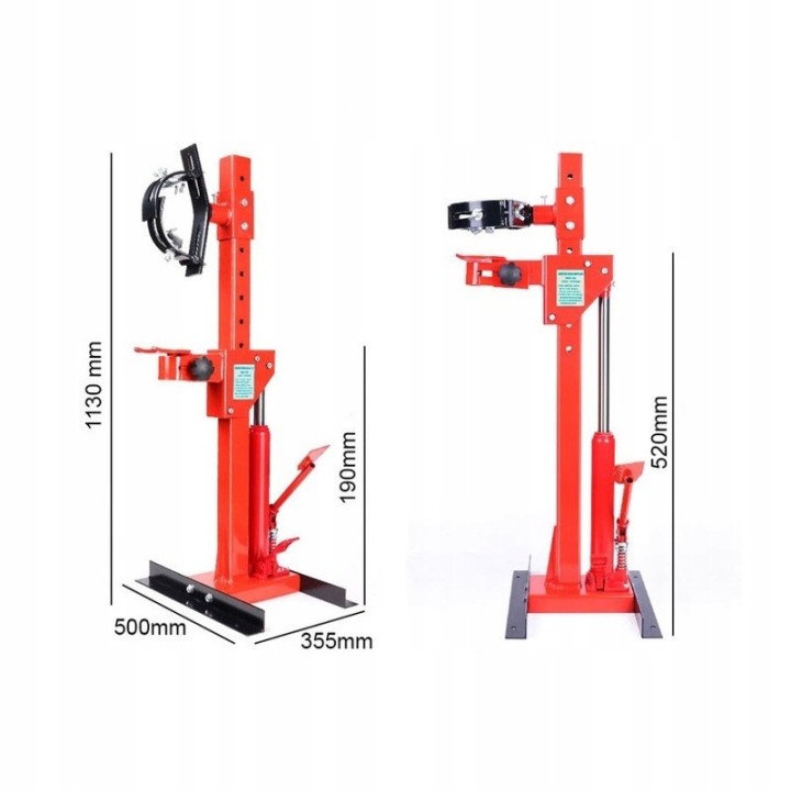 ŚCIĄGACZ SPRĘŻYN - MOCNY - HYDRAULICZNY 1 TONA