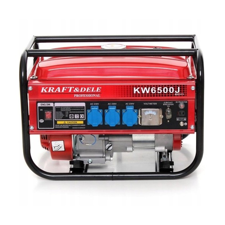 AGREGAT PRĄDOTWÓRCZY 2500W 6,5KM 1FAZOWY GENERATOR