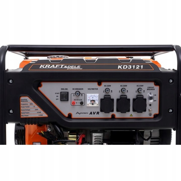 AGREGAT PRĄDOTWÓRCZY 230V 6 kW / 6,5 kW 1FAZOWY
