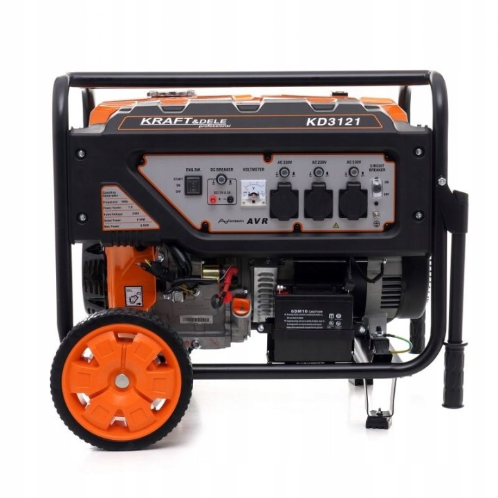 AGREGAT PRĄDOTWÓRCZY 230V 6 kW / 6,5 kW 1FAZOWY