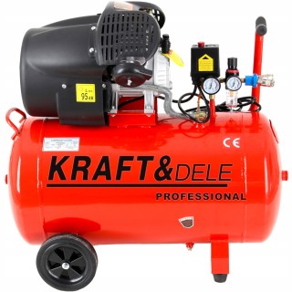Kompresor olejowy Kraft&Dele 100 l 8 bar sprężarka 100L 230V
