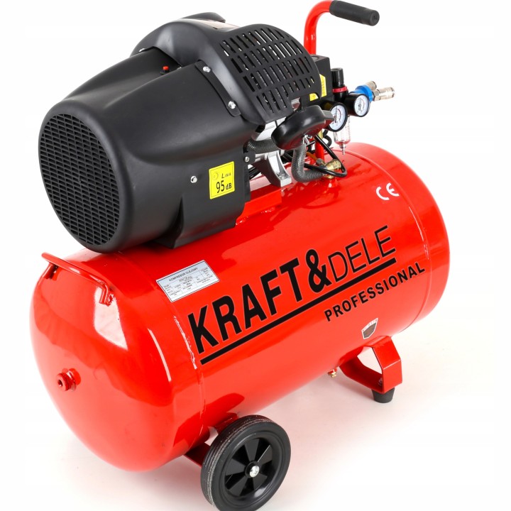 Kompresor olejowy Kraft&Dele 100 l 8 bar sprężarka 100L 230V