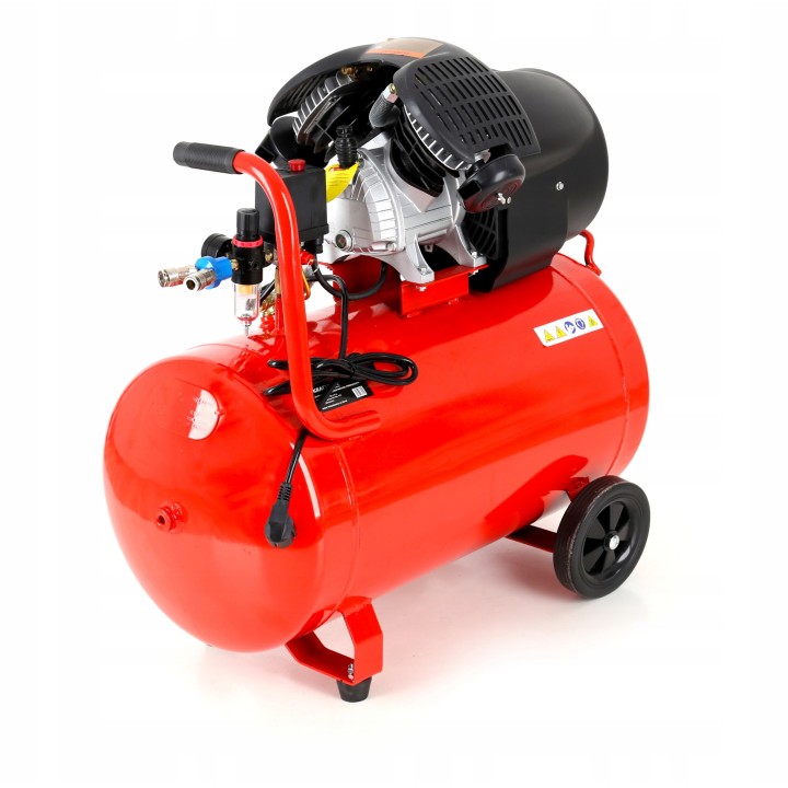 Kompresor olejowy Kraft&Dele 100 l 8 bar sprężarka 100L 230V