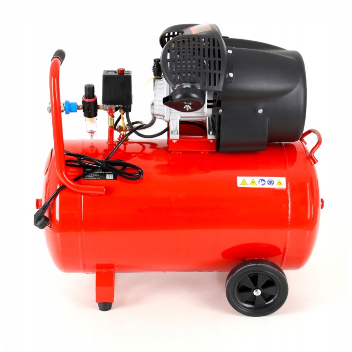 Kompresor olejowy Kraft&Dele 100 l 8 bar sprężarka 100L 230V