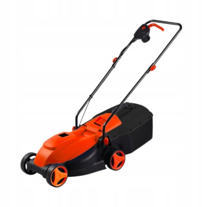 KOSIARKA ELEKTRYCZNA 2100W NÓŻ 32cm KOSZ 30L MOCNA