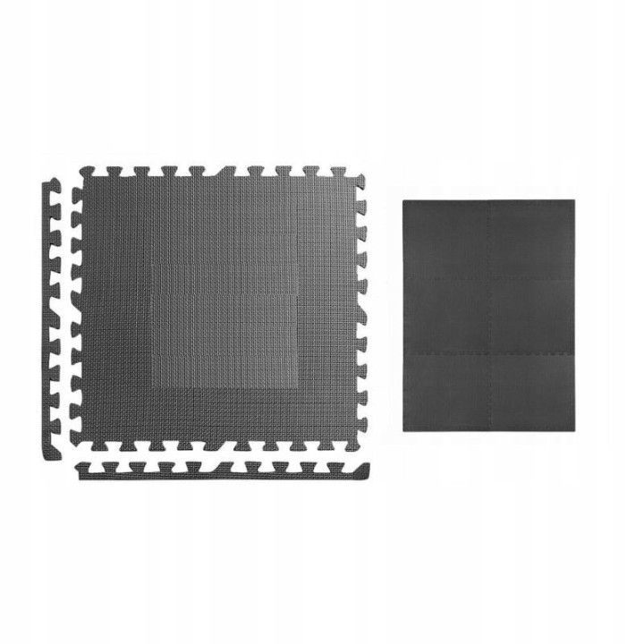 MATA PUZZLE POD SPRZĘT DO ŹWICZEŃ OCHRONNA PODŁOGA NA SIŁOWNIĘ 6 SZT 60X60