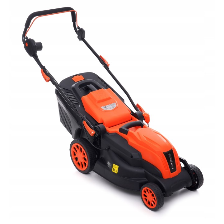 KOSIARKA ELEKTRYCZNA 2600W NÓŻ 38cm KOSZ 45L MOCNA