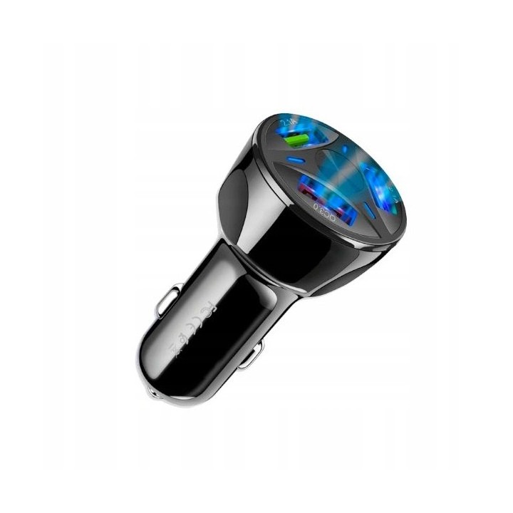 SZYBKA 3A SAMOCHODOWA ŁADOWARKA QUICK CHARGE LED