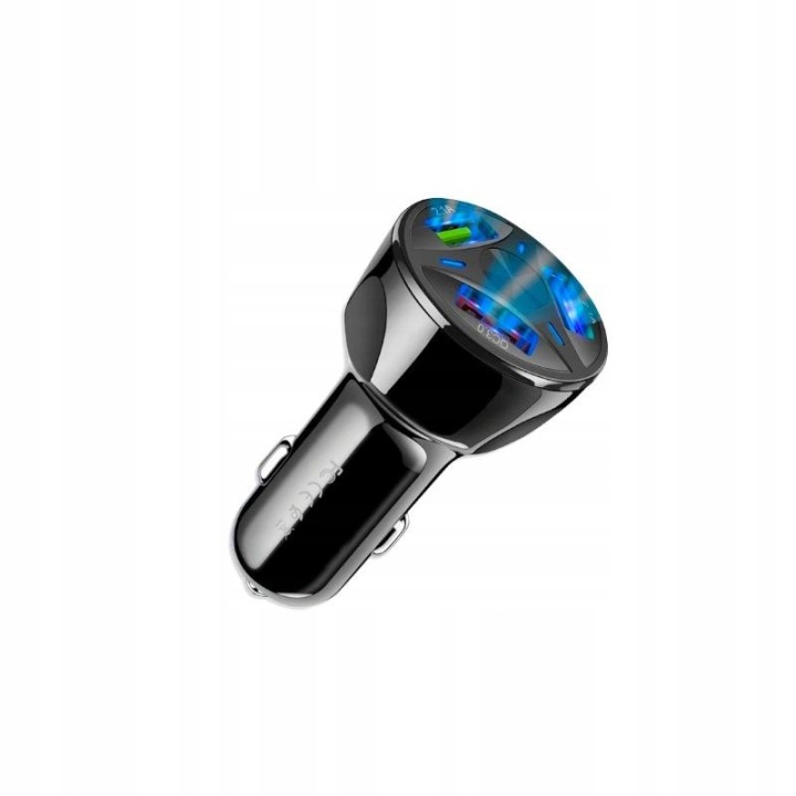 SZYBKA 3A SAMOCHODOWA ŁADOWARKA QUICK CHARGE LED