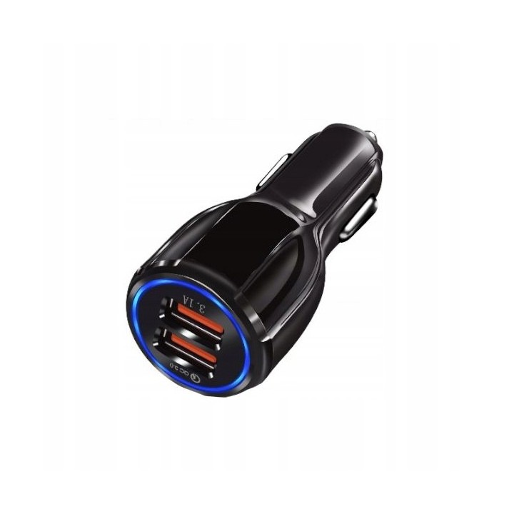 SZYBKA 3.1A SAMOCHODOWA ŁADOWARKA QUICK CHARGE
