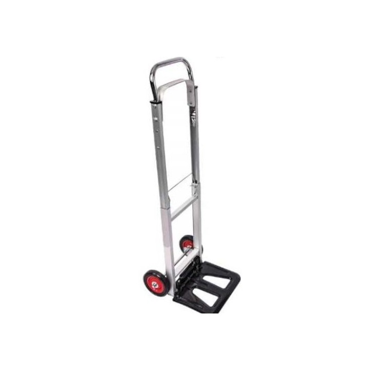 WÓZEK MAGAZYNOWY TRANSPORTOWY SKŁADANY 90KG ALUMINIUM