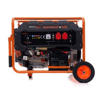 AGREGAT PRĄDOTWÓRCZY GENERATOR PRĄDU 5500W 230V 1FAZOWY ROZRUCH ELEKTRYCZNY