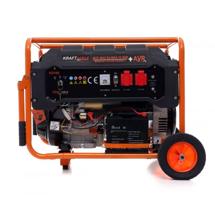 AGREGAT PRĄDOTWÓRCZY GENERATOR PRĄDU 5500W 230V 1FAZOWY ROZRUCH ELEKTRYCZNY