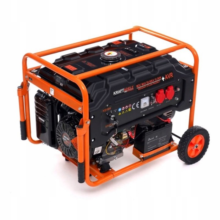 AGREGAT PRĄDOTWÓRCZY GENERATOR PRĄDU 5500W 230V 1FAZOWY ROZRUCH ELEKTRYCZNY