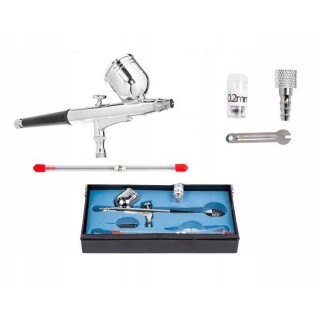 AEROGRAF LAKIERNICZY PRECYZYJNY PISTOLET 0,2mm / 0,3mm PNEUMATYCZNY