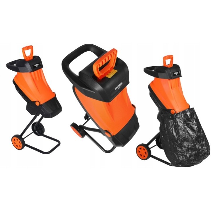 ROZDRABNIACZ ELEKTRYCZNY 3500W 45mm do krzaków gałęzi rębak